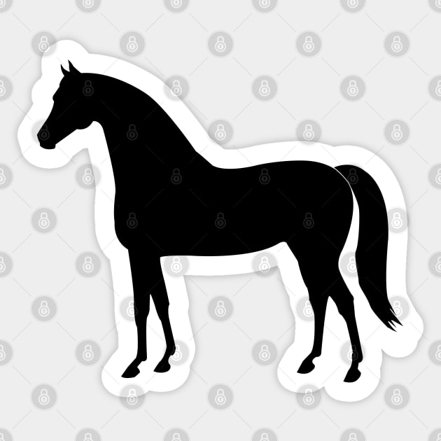 Morgan Horse-Mare Sticker by DickinsonDesign